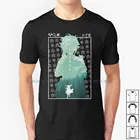 Футболка каэдехара Kazuha Free Spirit, 100% хлопок, Genshin Impact Eula Genshinimpact Anemo, милые игры онлайн, хасбандо, кавайные