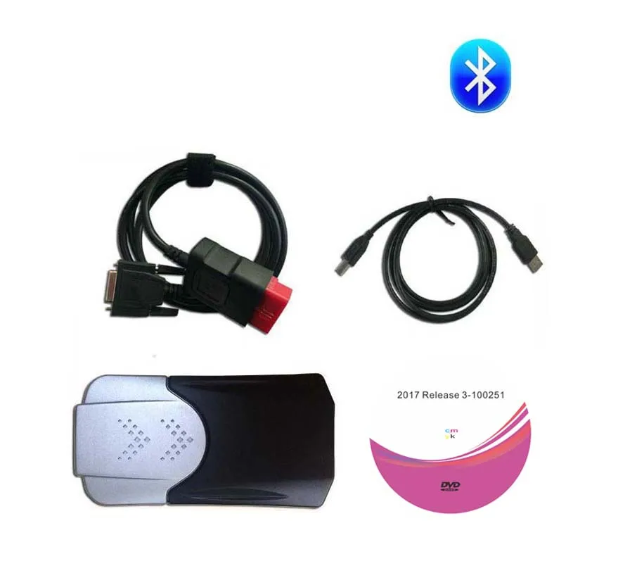 Новинка 2021 VCI 2017.R3 с генератором ключей 2016.R0 VD DS150E CDP Pro Bluetooth для delicht Obd2 сканер
