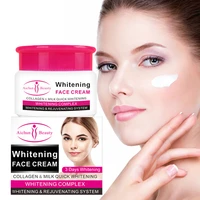whitening cream moisturizing hydrating brightens complexion improve roughness dryness whiten facial skin anti aging skin care