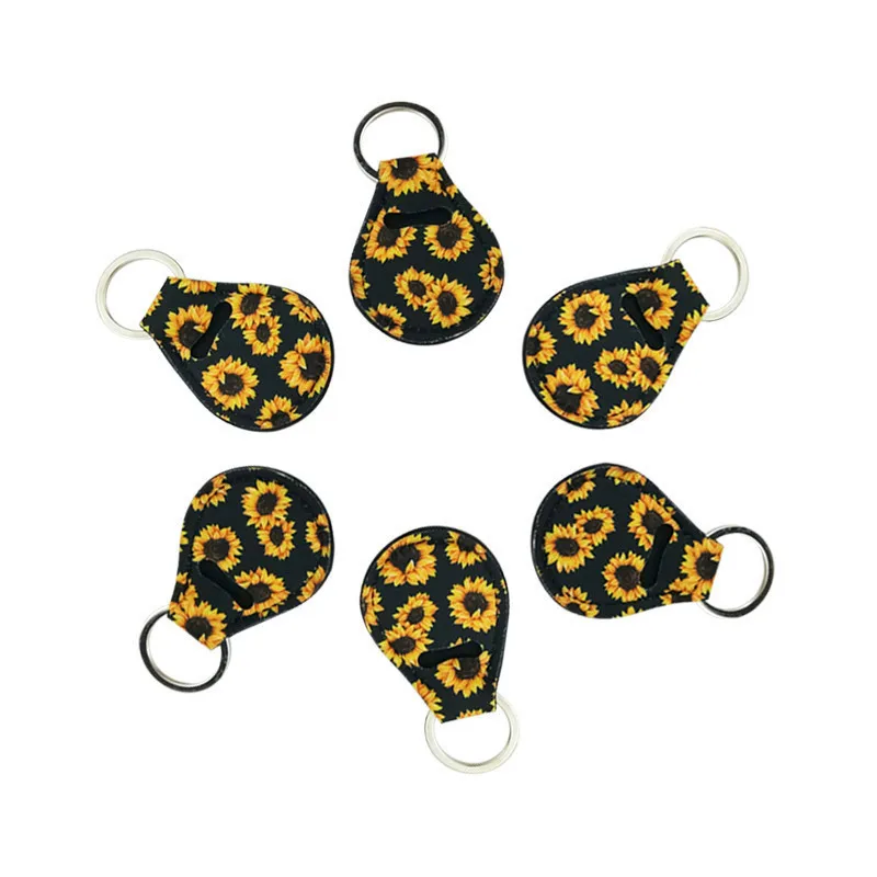 12 шт. держатель для монет брелок из неопрена с рисунком единорога в виде ладони