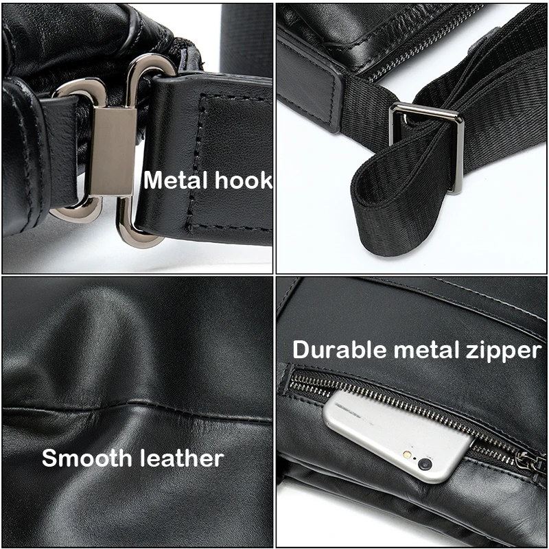 WESTAL сумка Для мужчин s натуральная кожа сумка для Для мужчин кожаные модные небольшой лоскут мужской Crossbody сумки 1023