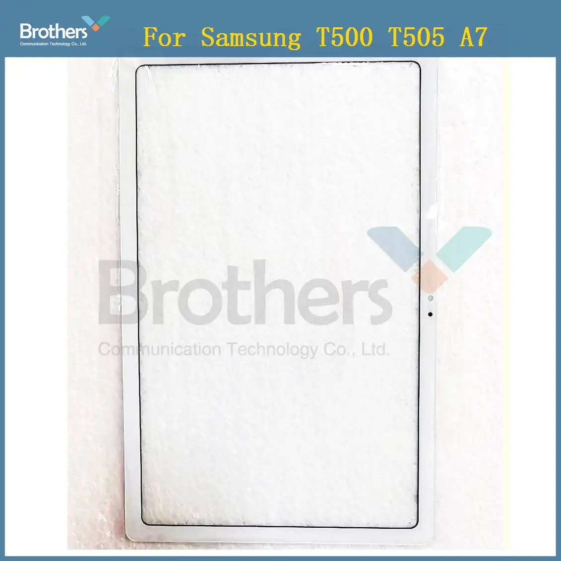 10 шт. переднего стекла (без сенсорного дигитайзера) для Samsung Galaxy Tab A7 2020 T500 T505 T507 замена внешней панели ЖК-экрана объектива.