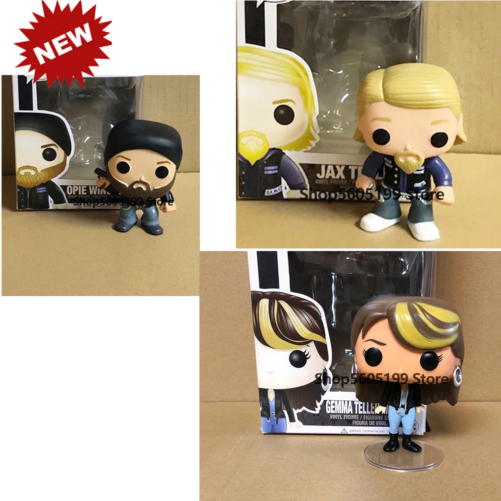 

Виниловая экшн-модель с изображением сыновей анархии, Opie Winston JAX TELLER gemma teller, в коробке, игрушки для детей, подарок на день рождения