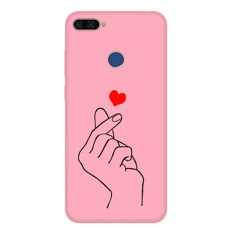 as photo 42 Honor 7C чехол для huawei Honor 7C AUM-L41 чехол Россия 5,7 милый мультяшный Рождественский Санта Жираф Мягкий силиконовый чехол для Honor 7 C - Цвет: as photo 42