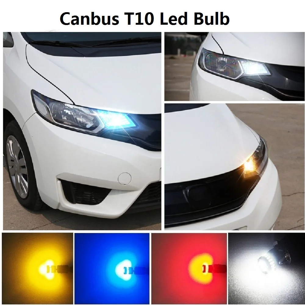 2x светодиодный Canbus T10 W5W Автомобильный светильник лампы для VW Passat B6 B7 Jetta Golf 5 6 7 MK5