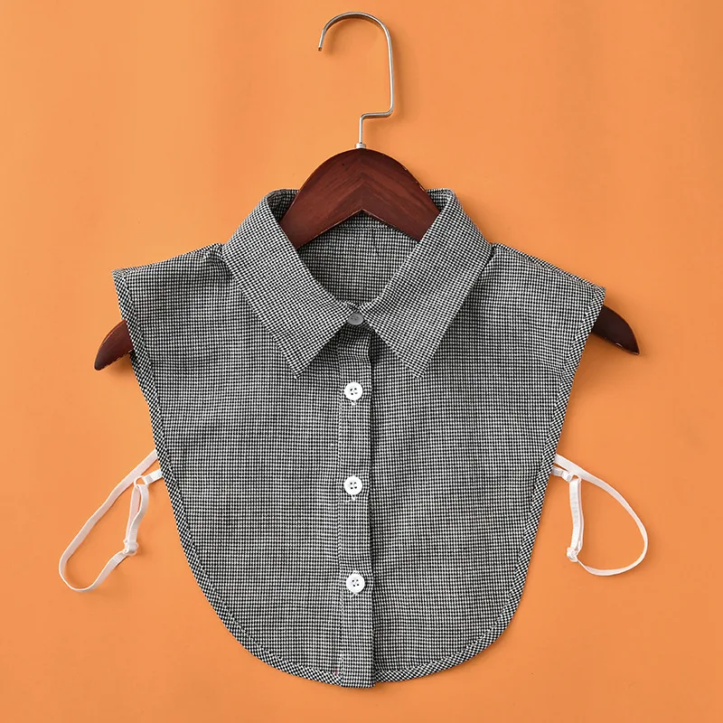 

Aesthetic Fashion street Cute Doll False Shirt Collar Detachable Half Blouse Lace Adjustable Lapel for Women and Girl