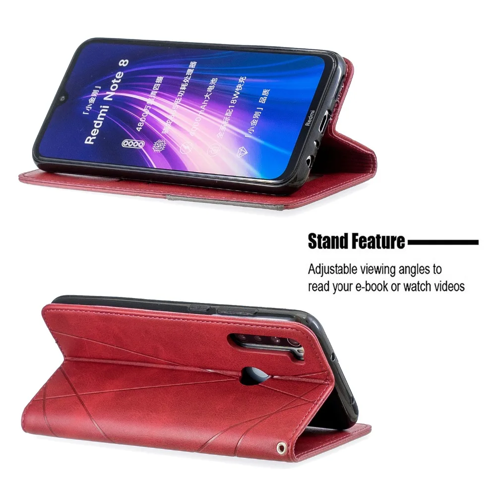 Чехол для redmi note 8 T, Магнитный кожаный чехол для Xiaomi redmi note 8 t 8 T, чехол для Xiaomi redmi note 8 T, флип-кейс, чехол для redmi note 8 t, чехол s
