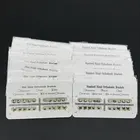 10 упаковок200 шт. стоматологические мини-Кронштейны MBTстандартные кронштейны Roth 0,022 слот 345 крючок стоматологические металлические ортодонтические скобы