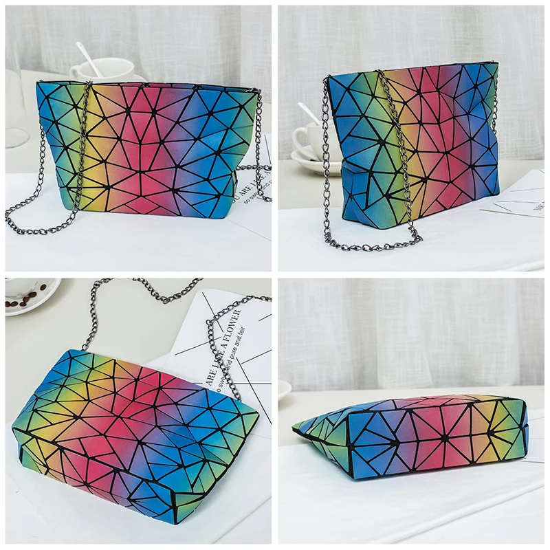 Сумка кросс боди Женская Складная с геометрическим рисунком| |