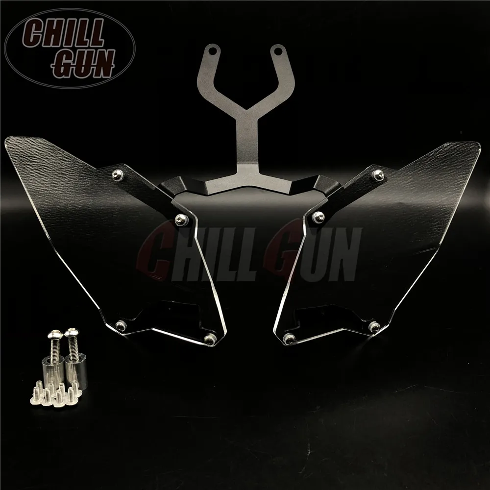 Защитная накладка на фару Headlight Protector Screen Protective Cover Headlamp Shield For YAMAHA MT-09 TRACER MT09 GT 2018 2019 2020 Tracer900.