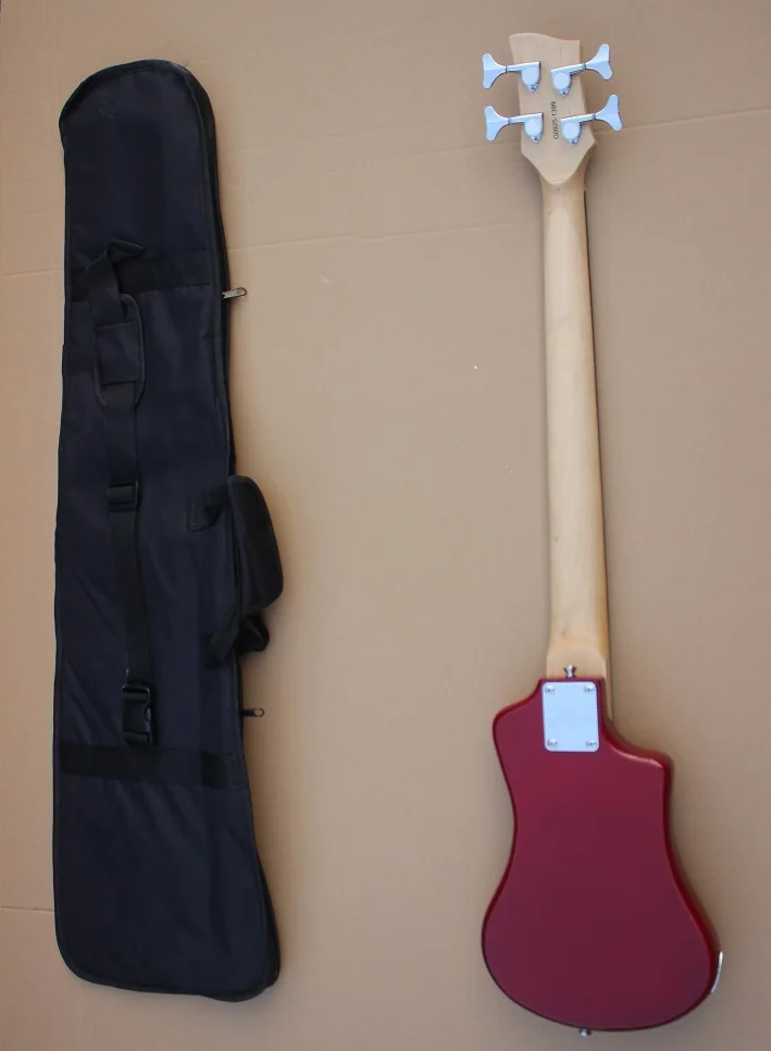 Вэйфан Кайт Rebon 4 Строка левая рука мини проезд электрической бас гитара мешок|Гитары| |