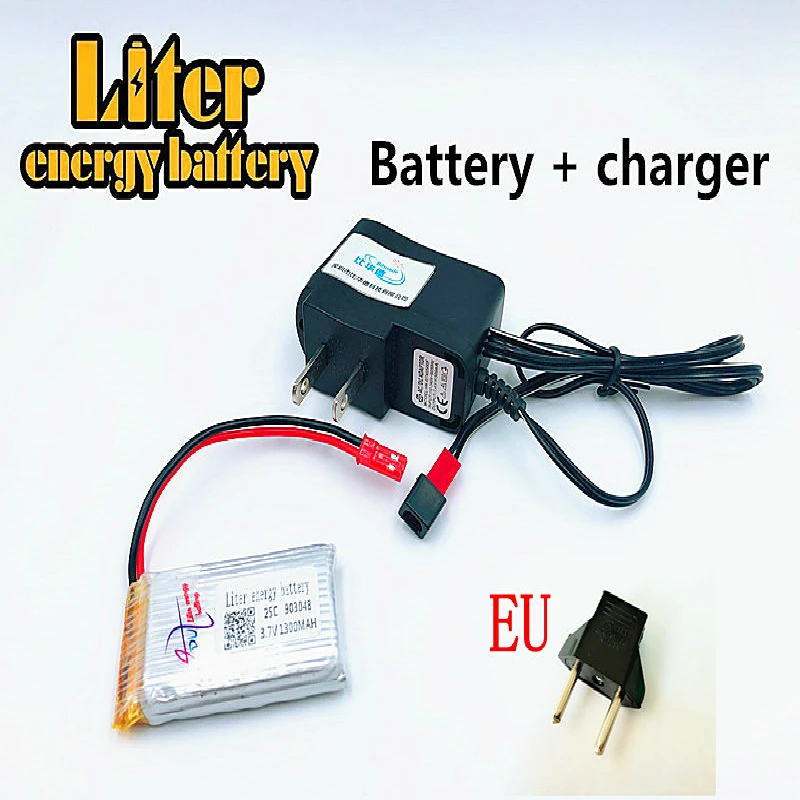 903048 3 7 V 1300mAh RC вертолет 1S литий-полимерный аккумулятор для JJRC H11D H11C MJX T04 T05 T25 M03 +