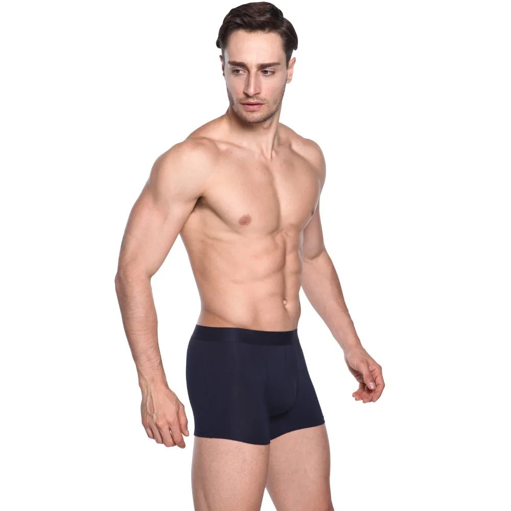 Женское мягкое дышащее нижнее белье мужские Удобные однотонные трусы шорты