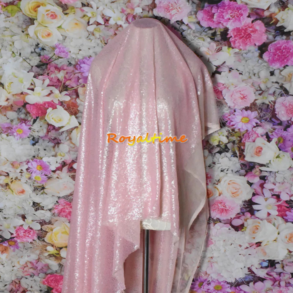 Блестящая ткань с вышивкой Royaltime фуксия золото серебро блестящая для украшения