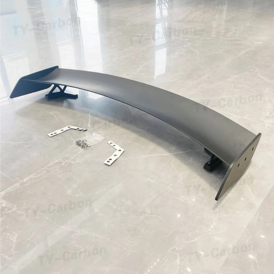 Матовый черный Задний спойлер Boot крылья автомобильные аксессуары для Ford Mustang GT V8