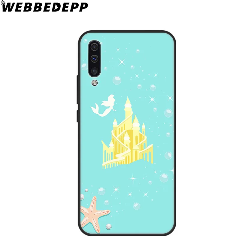 Мягкий силиконовый чехол с изображением Русалочки Ариэль для samsung Galaxy A50s A40s A30s A20s
