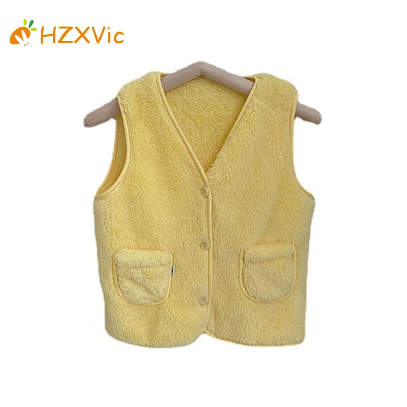 

HZXvic Children's Outerwear Waistcoat Vest For Girl Sleeveless Coat Children's Clothing Boy Solid Color Autumn Cardigan For 1-5Y
