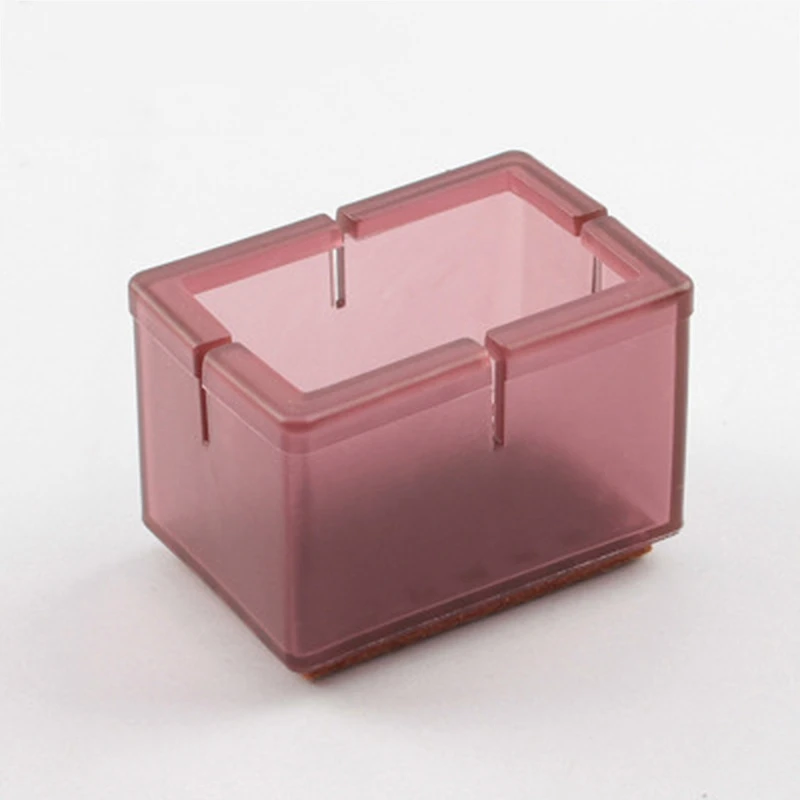 Sale 4pcs чехлы для стульев Нескользящие ПВХ защитные ножки пола домашних животных