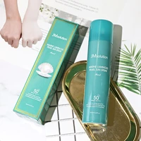 korea jm solution pearl full body waterproof sunscreen spray spf50 waterproof isolation 180ml protector facial face
