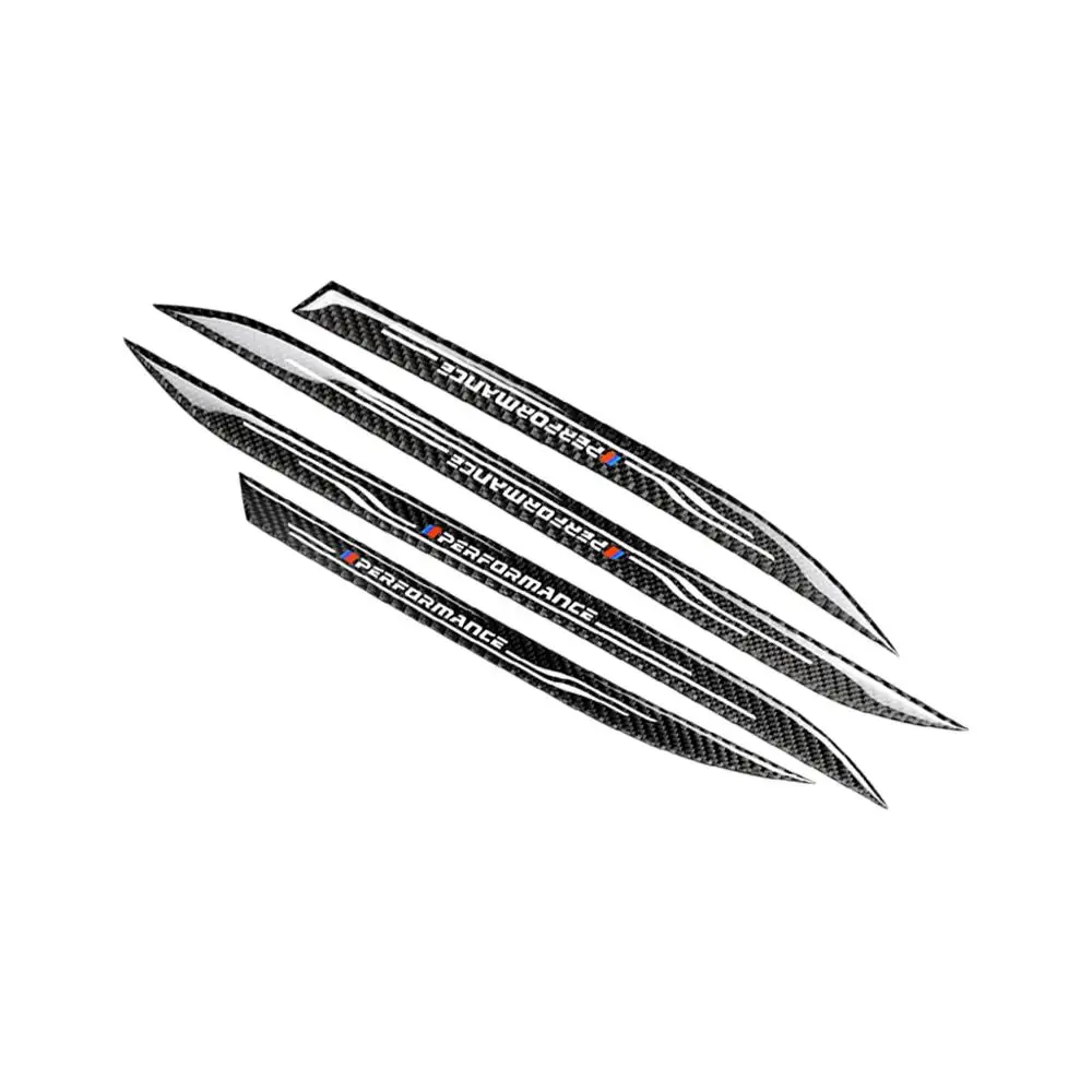 Аксессуары для BMW F10/5 серии защитные накладки на пороги из углеродного волокна