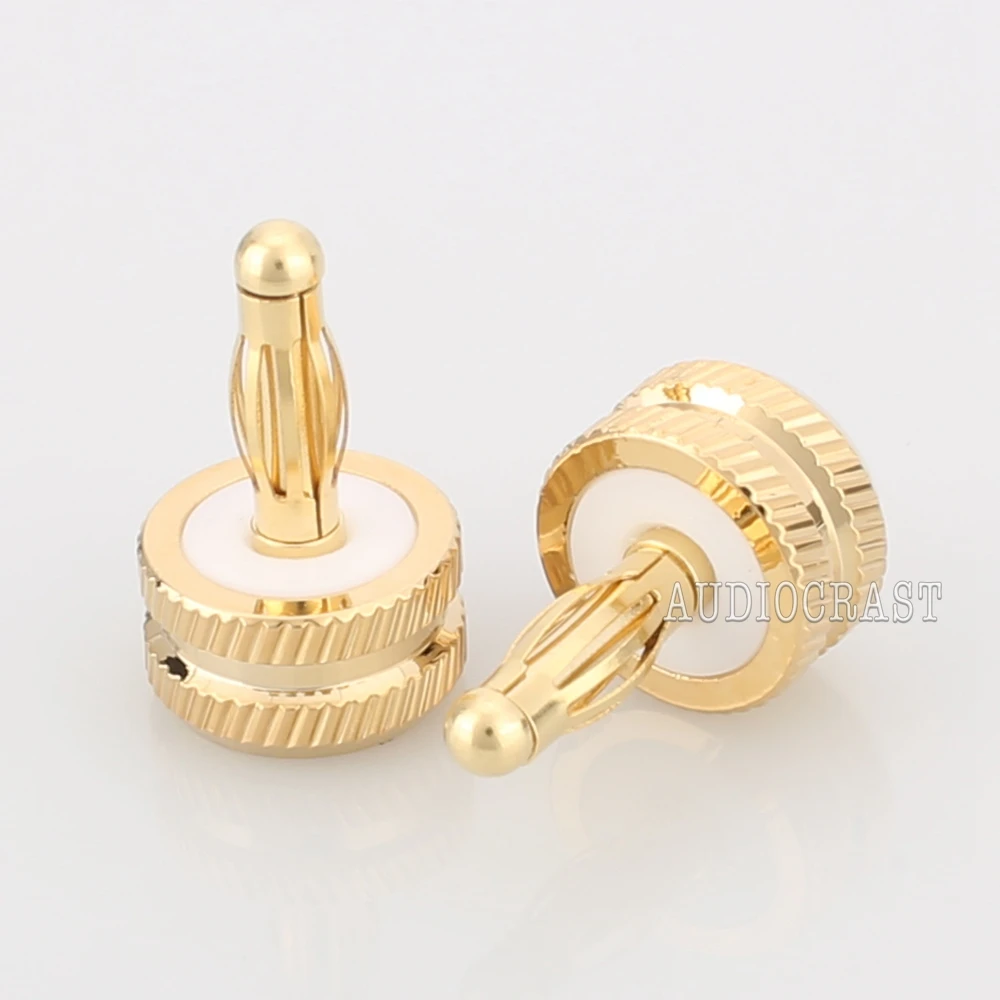 2x шумоподавляющая крышка s Gold cap усилитель динамика Клеммная клемма