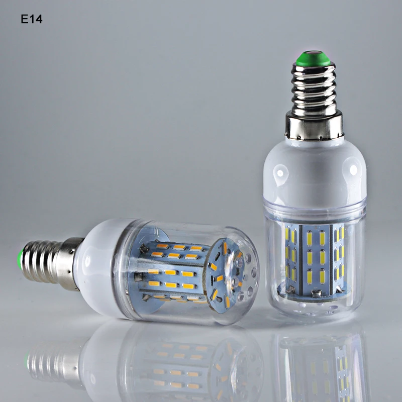 Светодиодная лампа E27 E14 B22 110 В 220 5 Вт Smd 4014 45 светодиодов |