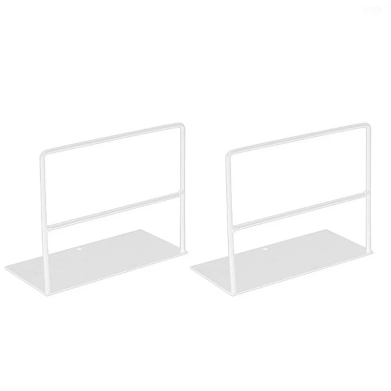 

1 Pair Bookends Book Support Desktop Office Magazine Stand Decorative Bookends for Books