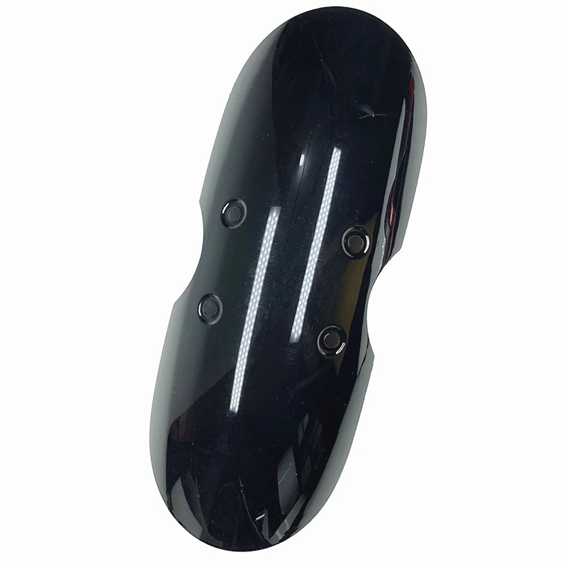Gloss Black 5 цветов кафе гонщик мотоцикл короткий переднее крыло Маска Мотоцикл всплеск обтекатель брызговика Чоппер подходит для Триумф скремблер 01-16 - Цвет: Gloss Black