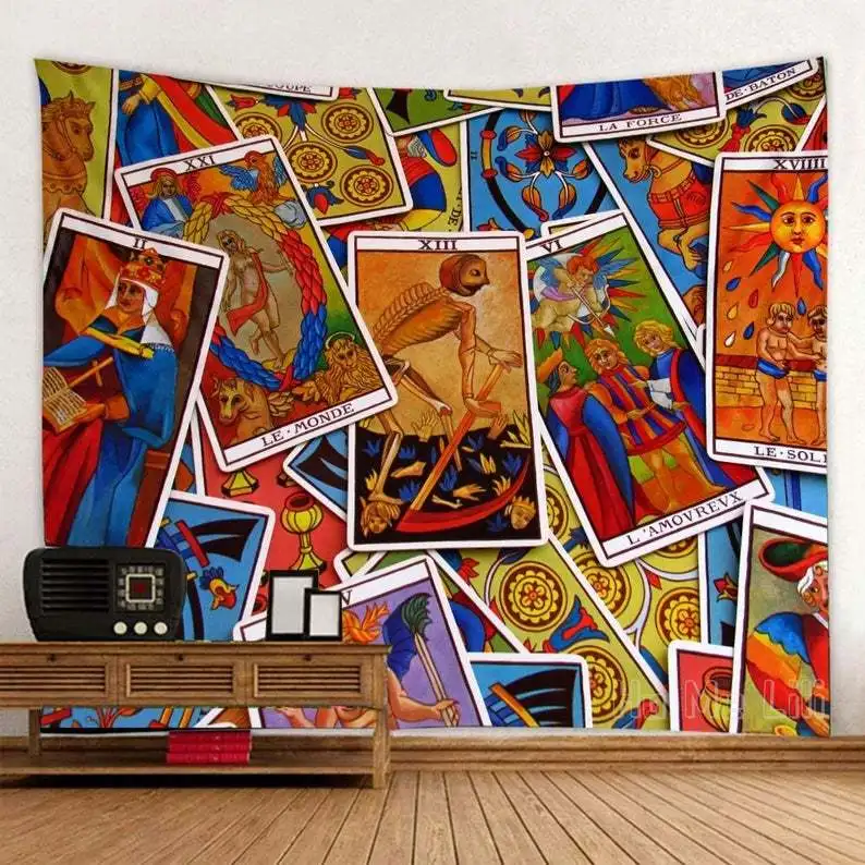 

Tarot Cards Tapestry Bedroom Living Room Home Dorm Decor