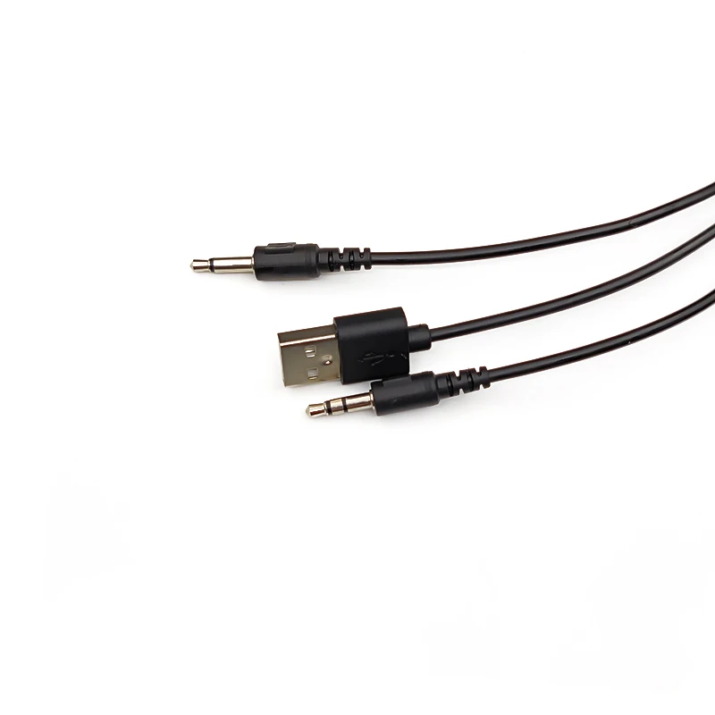 Запасной RGB-кабель OFC для ПК USB 3 5 мм беспроводных игровых гарнитур SteelSeries Arctis 7 9X Pro |