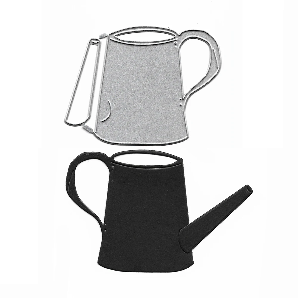 

Watering Pot Cutting Dies Scrapbook Card Making Supplies Slimline Die Embossing Folder Clear Stamps Album Stencils DIY Craft New