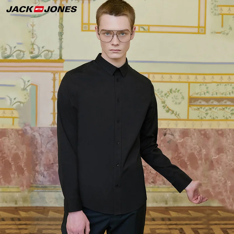 

Jack Jones Men's Spring Long-sleeved Shirt|219305516