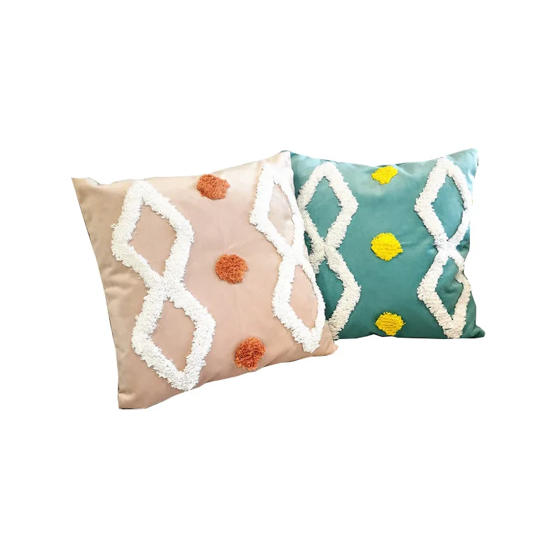 

Luxury Cushion Cover45x45cm Pillow Cover Handmade rectangle Home Decoration for living Room