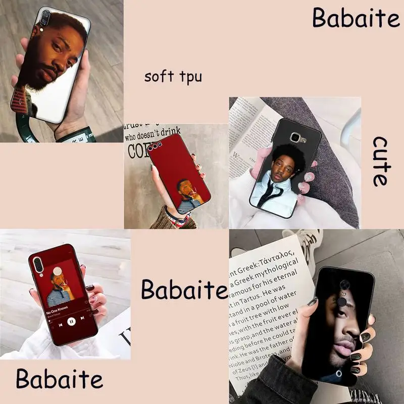 

Babaite Brent Faiyaz Phone Case for samsungaNote10lite A81 01 11 31 huaweihonor8A 9X redmi9 note9 8A oppoReno2 3pro ace