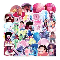 103050pcspack steven universe cartoon anime stickers for skateboard gift box bicycle computer notebook car childrens toys
