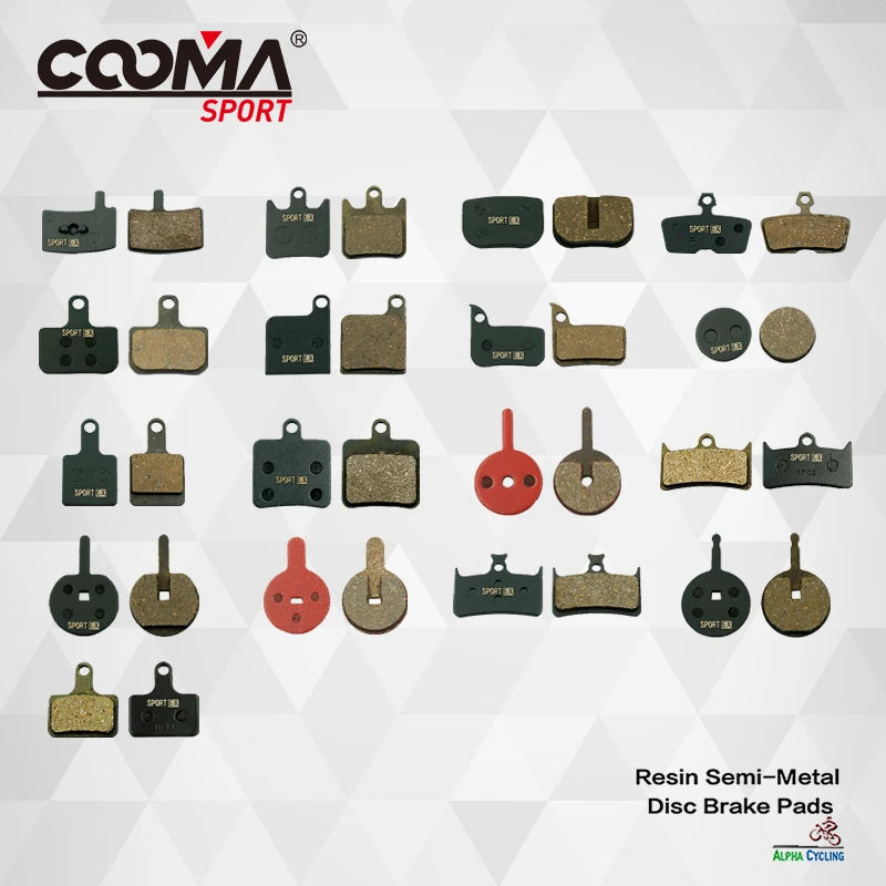4 пары 8 шт. велосипедные тормозные колодки для SRAM Avid SHIMANO Magura Hayes formala Scooter Black Class