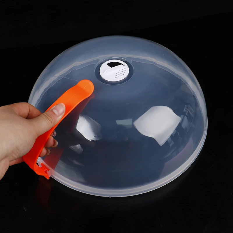 

Microwave Food Cover Heat Resistant Transparent Anti Sputtering Kitchen Cookware