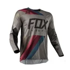 Рубашка FXR мужская с длинным рукавом, трикотажная футболка для езды на горном и внедорожном велосипеде, лиса, 2021