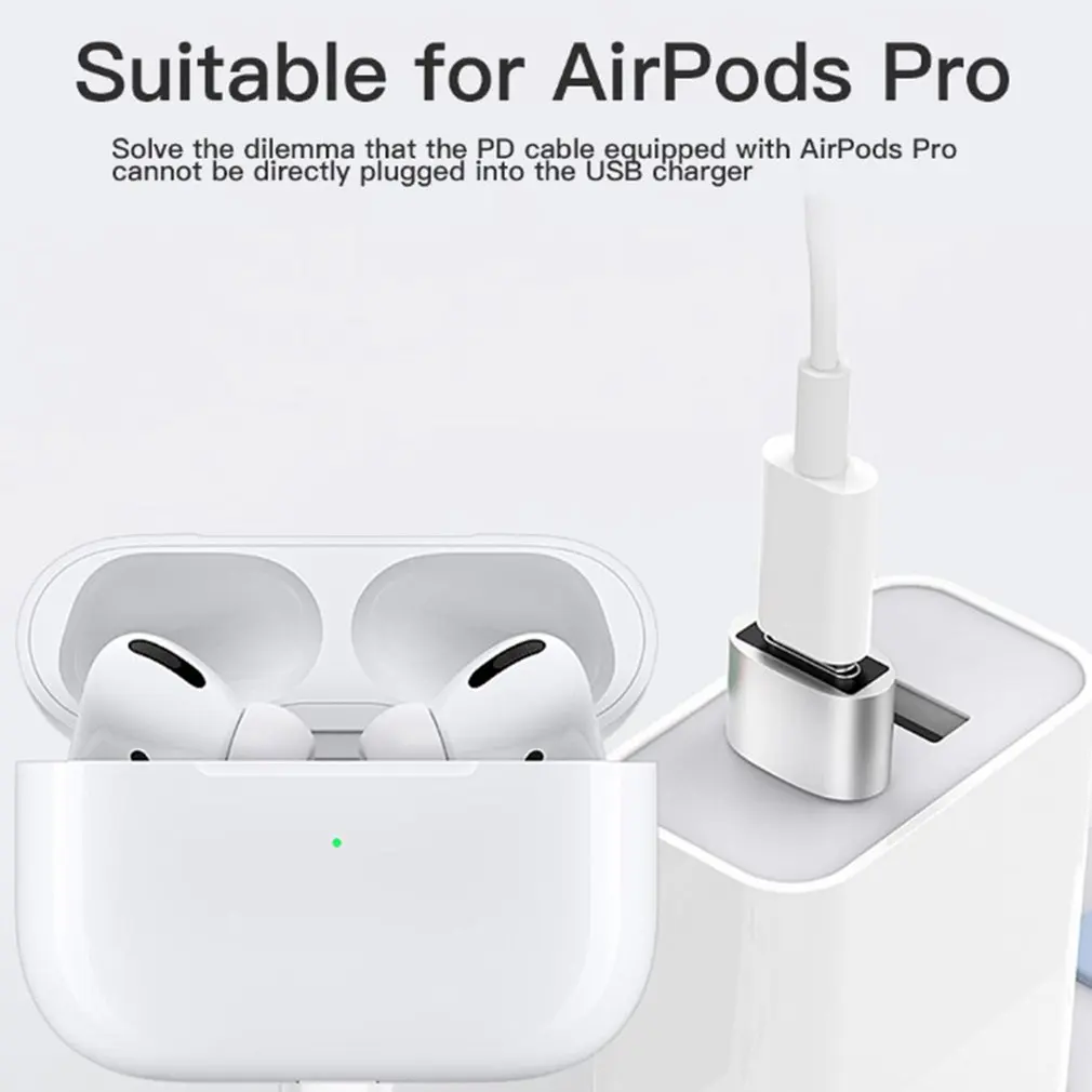 

Type-C Female To USB Charging Adapter Round Shell Small And Convenient Type-c Interface Durable Converter