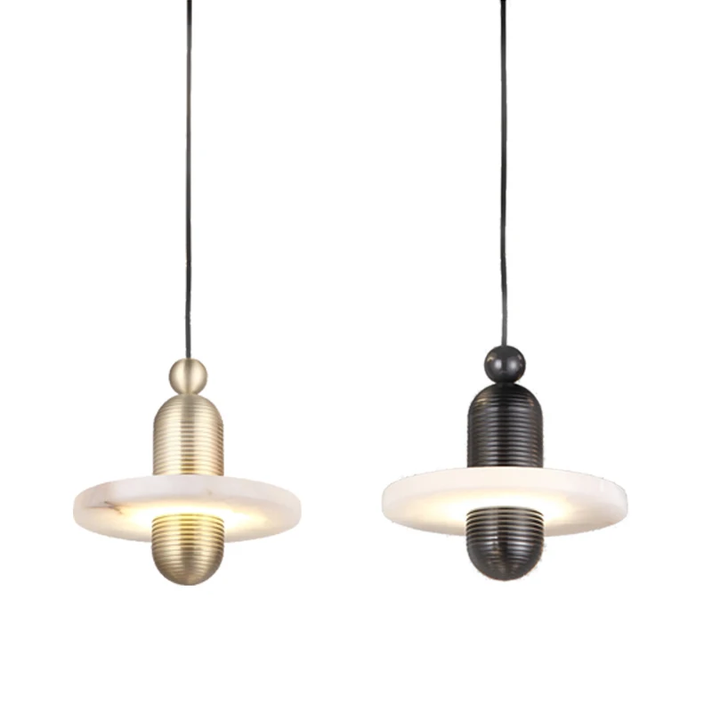 modern loft glass ball pendant light led e27 nordic hanging lamp with 2 colors for living room restaurant bedroom lobby kitchen | Лампы и