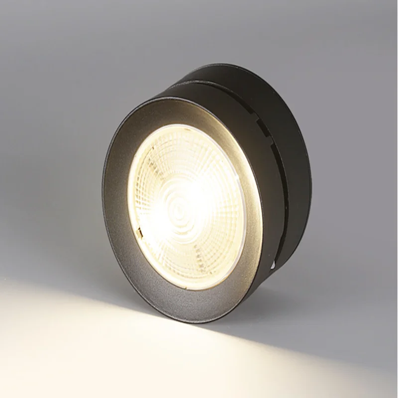 Круглая форма 360 регулируемый угол светодиода Cob вниз свет 7 Вт 9 12 15 дюймов