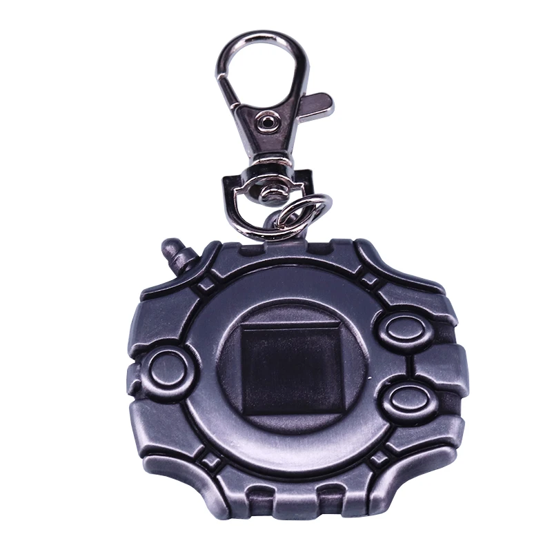 

Digimon Adventure Digivice Inspired Keychain Gameboy Keyring Vintage Charm Gamer Cool Addition Backpack Decor Accessories 2021