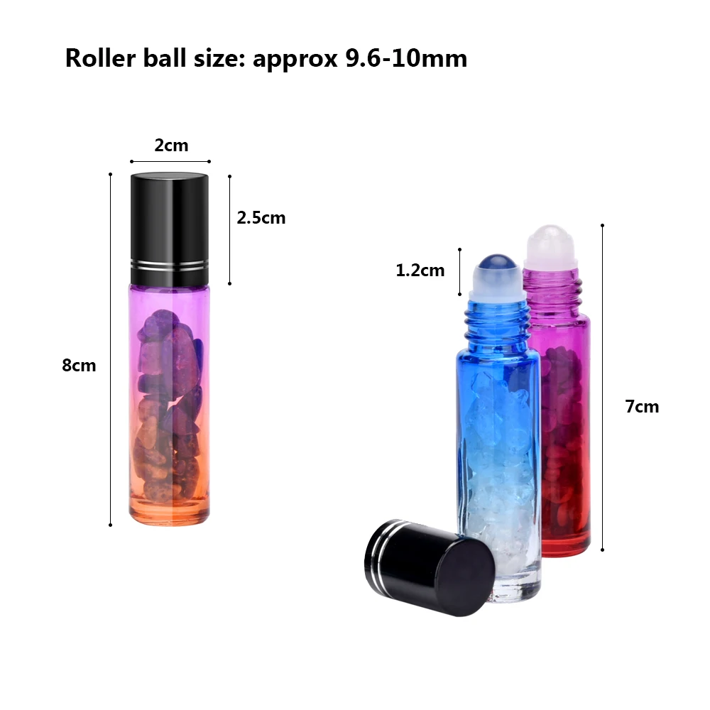 5 шт. стеклянные бутылочки для эфирного масла 10 мл | Дом и сад