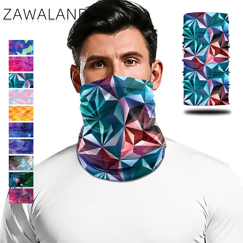 

Zawaland волшебный шейный шарф для мужчин и женщин, Мужская походная маска для лица, ветрозащитные наружные головные уборы, шарфы, карнавал, фес...