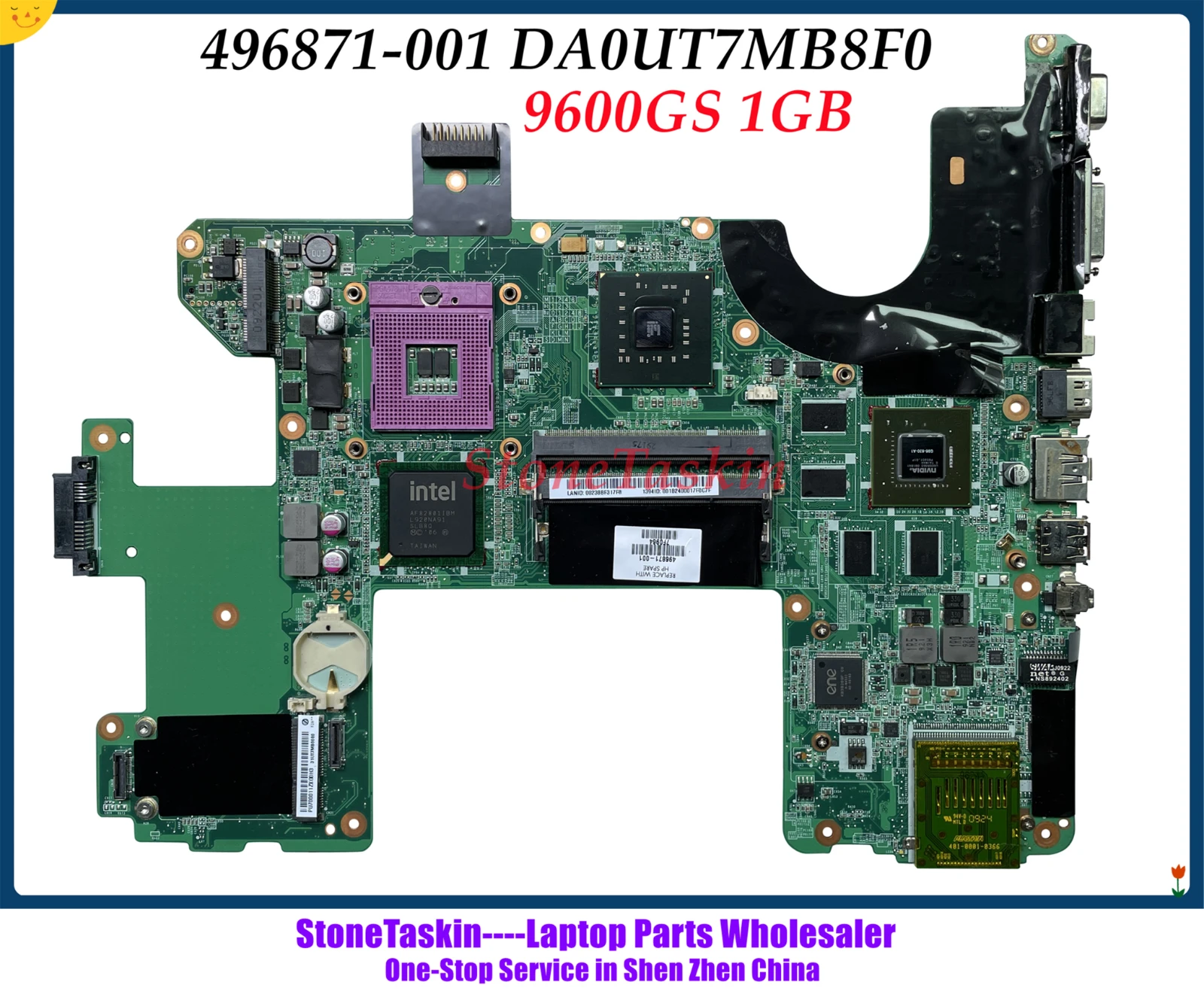 Материнская плата StoneTaskin 496871 001 для ноутбука HP Pavilion HDX18 материнская DA0UT7MB8F0 PM45 9600GS | Отзывы и видеообзор