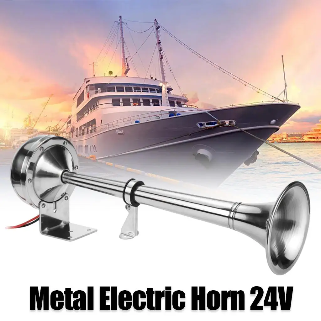 

24V 150DB Single Trumpet Air Horn Compressor Kit for Truck Lorry Boat Train