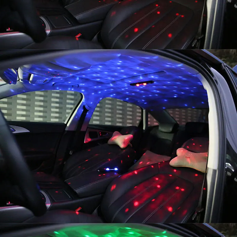 

Car LED Atmosphere Lamp Universal Colorful Voice Control Wireless USB Lamps Decorative Lights Automotive Interior Neon Lights