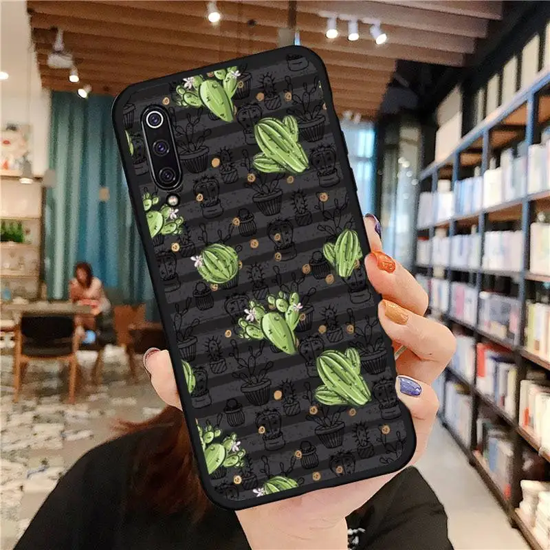 

Cactus cute plant design Phone Case For Xiaomi Redmi 7 9t 9se k20 mi8 max3 lite 9 note 8 9s 10 pro