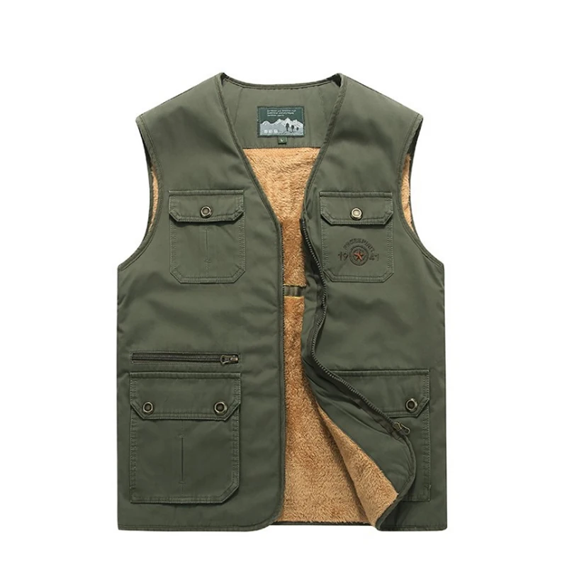 2019 рыболовная куртка теплая жилетка мужская грунтовая для отдыха на открытом