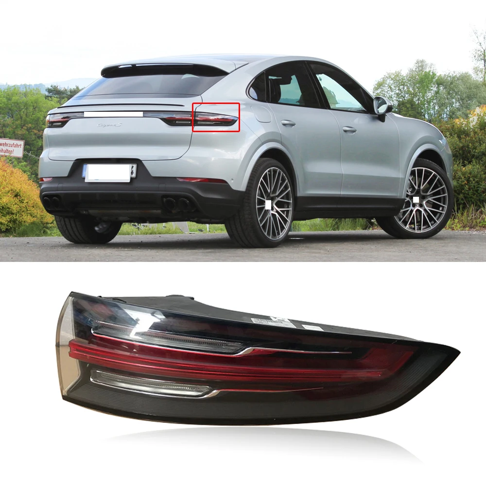 CAPQX для Porsche Cayenne 2018 2019 задний бампер светильник Taillamp стояночный тормоз единый